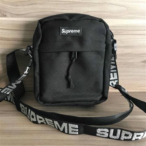 supreme bag ss18 fake|supreme shoulder bag ss18 on.